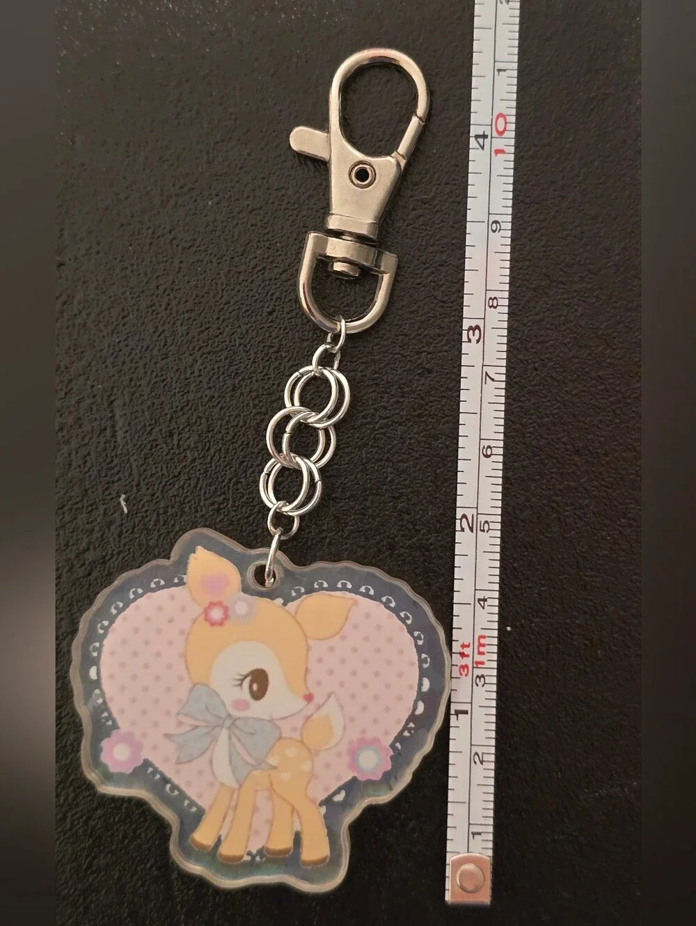 Sanrio Hummingmint Heart Keychain